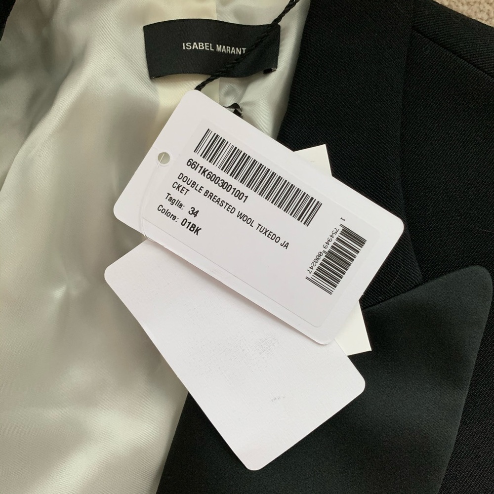 Isabel Marant Black Blazer - Picture 5 of 6